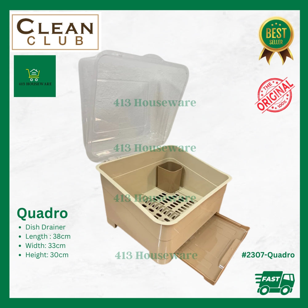 Quadro Mini Dish Drainer with Cover - Clean Club #2307