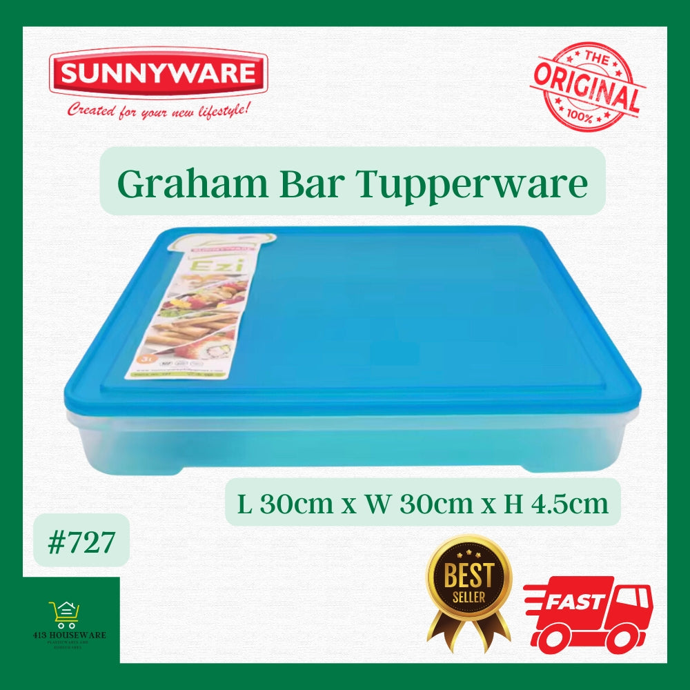 Graham Bar Tupperware 3L EZI Slim Food Keeper - Sunnyware