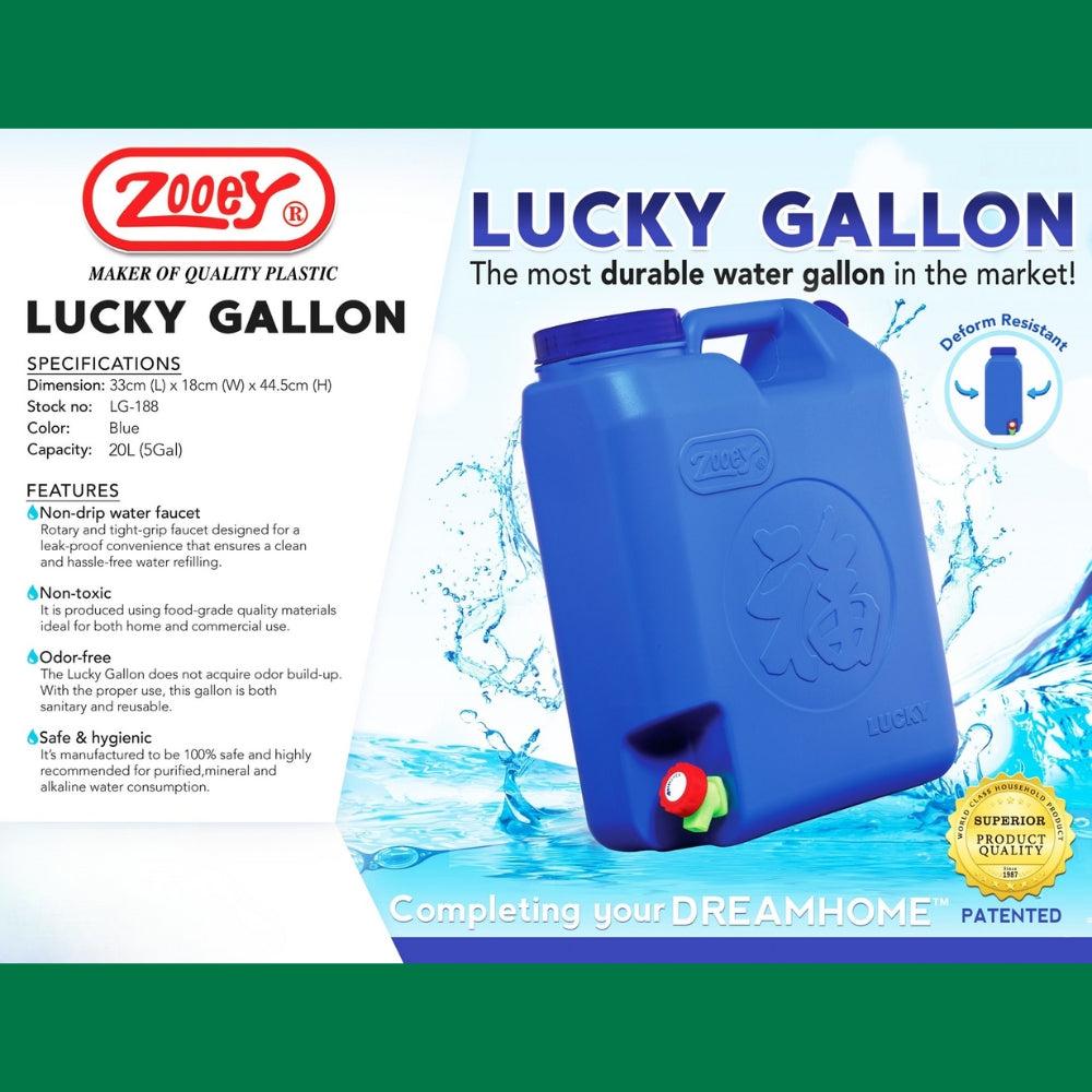 Zooey Lucky Gallon Water Dispenser 5gallon LG-188